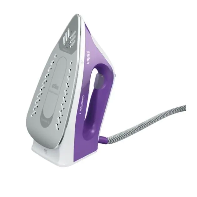 centrale-à-vapeur-carestyle-anticalc--braun---economique-(a+)---is-1014---2200-w---réservoir-d'eau-de-1.5-l---semelle-3d-incurvée---blanc-violet---3-mois