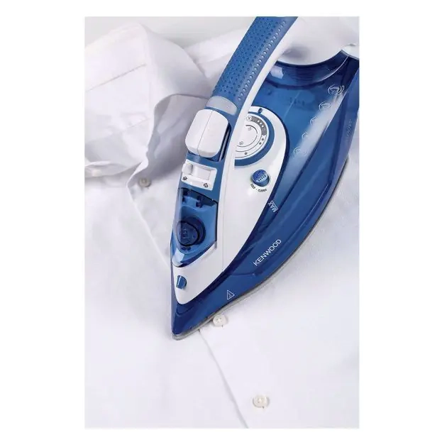fer-a-repasser-à-vapeur-kenwood-stp75.000wb-avec-semelle-en-céramique---2600w---350ml---bleu-blanc---3-mois
