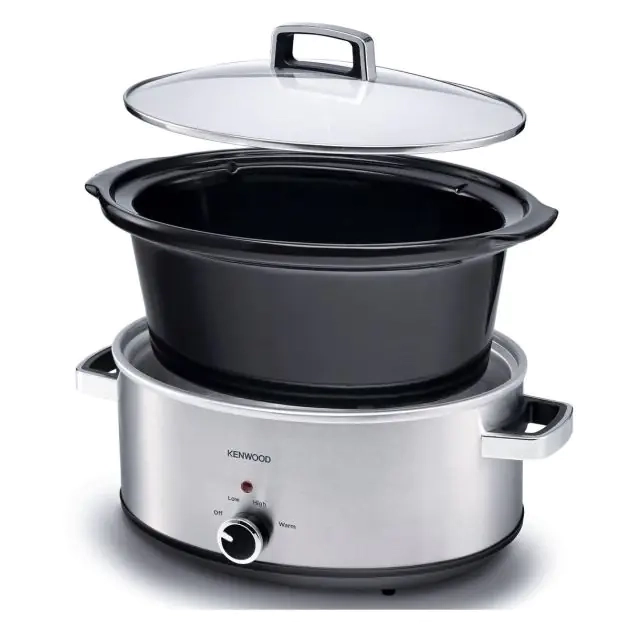 cocotte-mijoteuse-avec-bol-amovible---kenwood---scm70.000ss---300w---6.5l---argent-noir---3mois