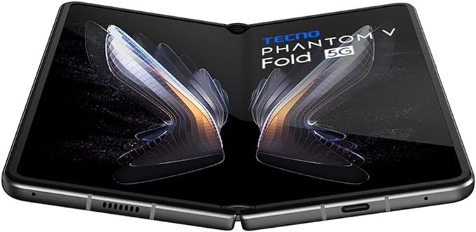 tecno-phantom-v-fold-5g-noir-(12-go-de-ram,-256-go-de-stockage)-|-le-premier-pli-pleine-grandeur-|-Écran-amoled-ltpo-|-processeur-rapide-d9000+-4-nm
