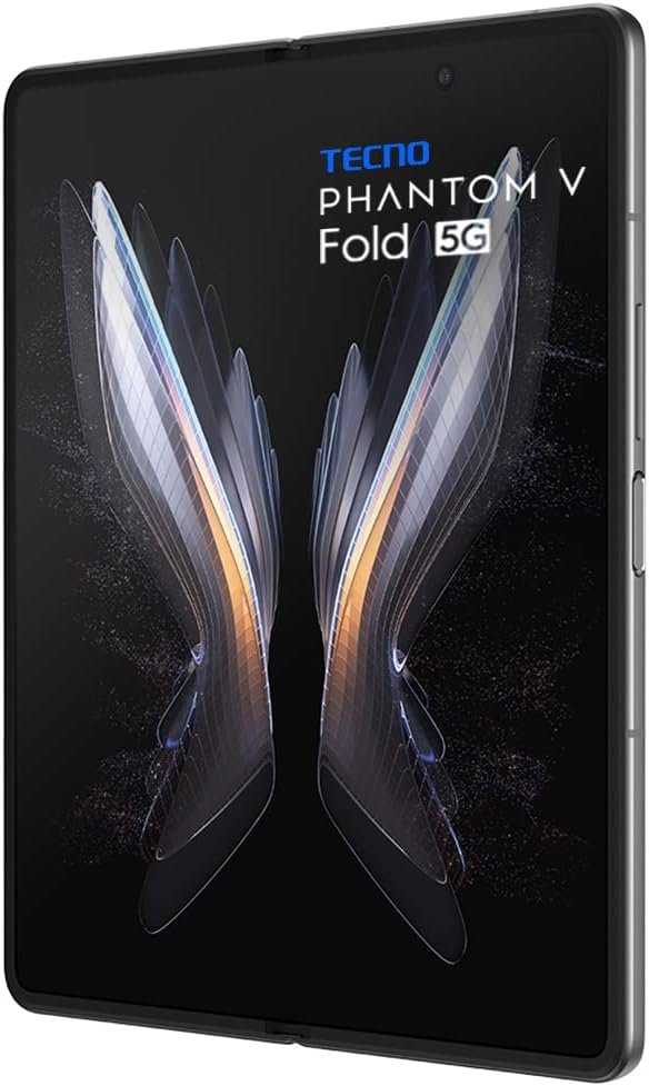 tecno-phantom-v-fold-5g-noir-(12-go-de-ram,-256-go-de-stockage)-|-le-premier-pli-pleine-grandeur-|-Écran-amoled-ltpo-|-processeur-rapide-d9000+-4-nm