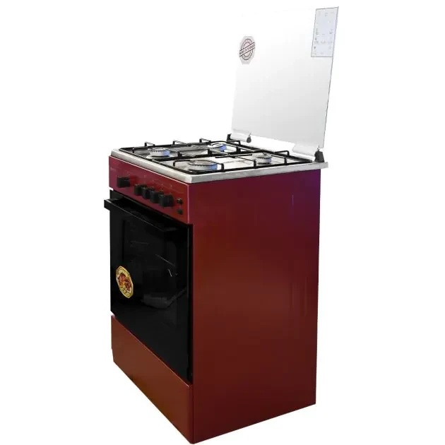 cuisinière-à-gaz---innova--in6402---60-x-60-cm---04-foyers--rouge--garantie-6mois