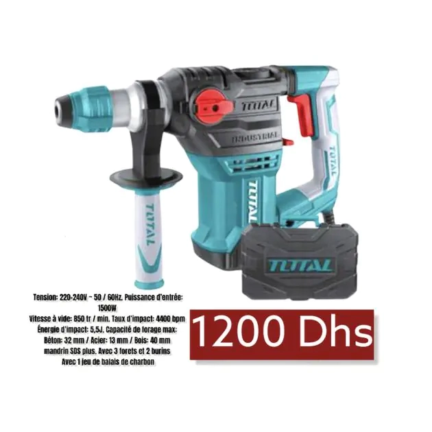 marteaux-perforateur-1500w-–-total-th1153216---garantie-06-mois