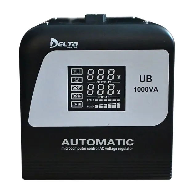 stabilisateur-régulateur-de-tension-numérique---delta---avr-1000va-d---1000va---6mois