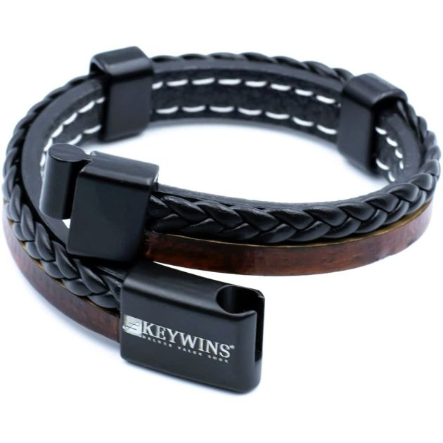 montres-–-ensemble-montre-homme-bracelet-cuir-et-bracelet-tendance-avec-fermoir-magnétique-+-coffret-cadeau