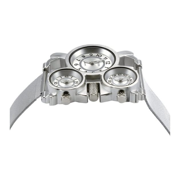 montre-à-horloge---quartz-militaire---bracelet-analogique-+-acier-inoxydable-en-maille-métallique-durable