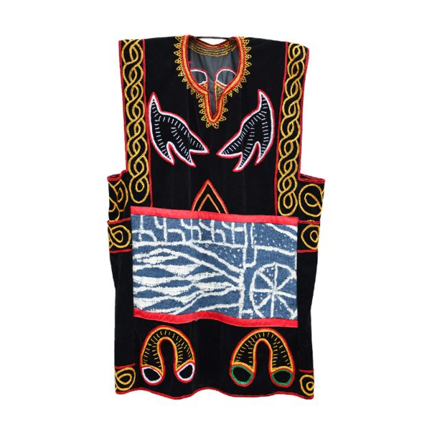 tenue-traditionnelle-toghu-courte-manche---brodé-en-gong-originale