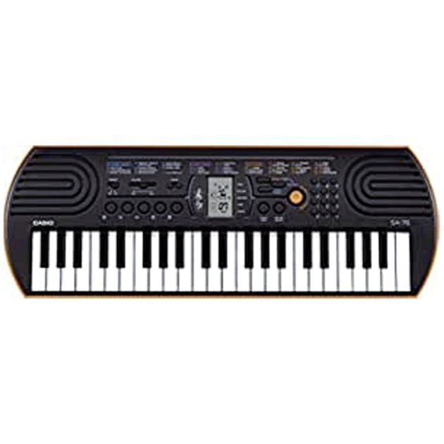 clavier-de-piano-miniature---casio---sa-77---noir