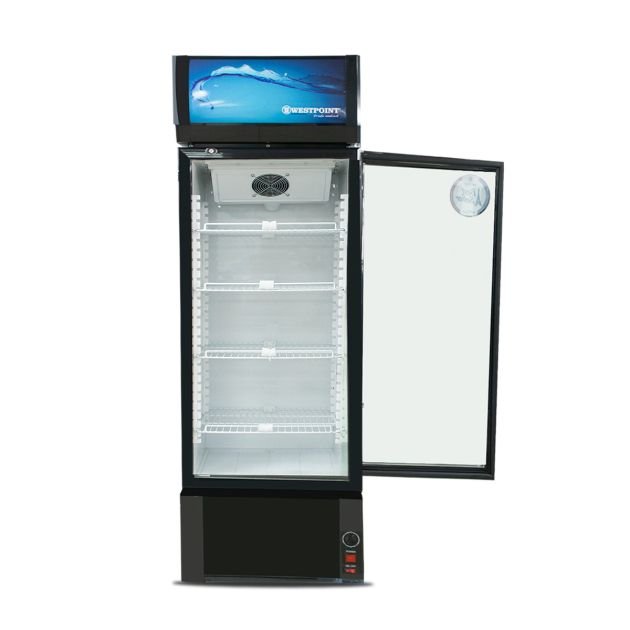 réfrigérateur-vitre-westpoint---une-porte---wpfl-2423-.et---220-litres---economique-en-énergie---bleu-/-noir---garantie-6-mois