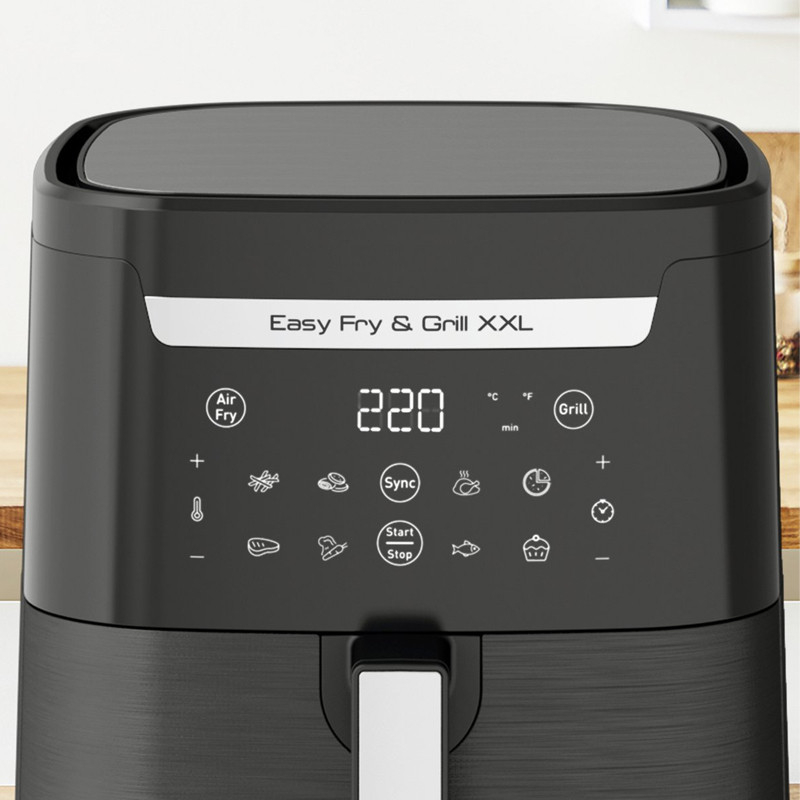friteuse-sans-huile-tefal-easy-fry-ey801815-1650w---noir-3-mois-de-garantie