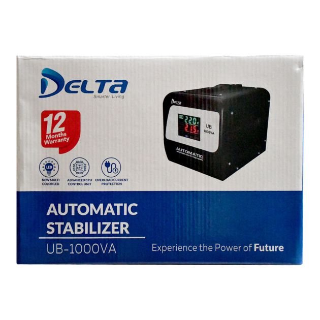 stabilisateur-régulateur-de-tension-numérique---delta--1000va--ub-1000-d---6mois