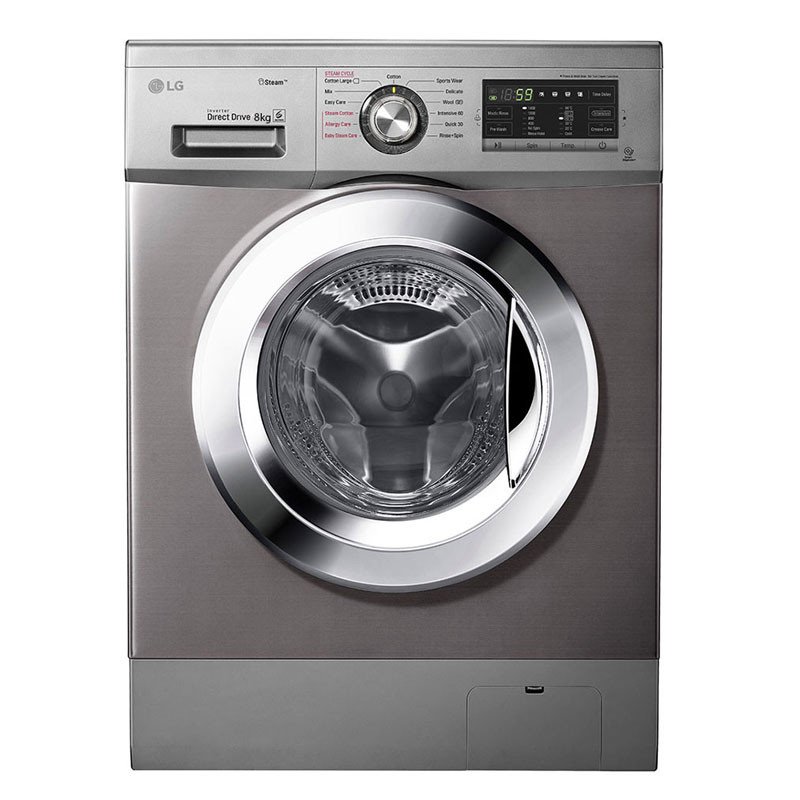 machine-À-laver-À-vapeur-lg-9-kg---fh4g6vdy6---inverter-dd-6m---argent--