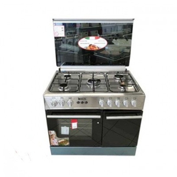 cuisiniÈre-À-gaz---5-foyers---delta---60x90---inox---shine-line-–-garantie-6-mois