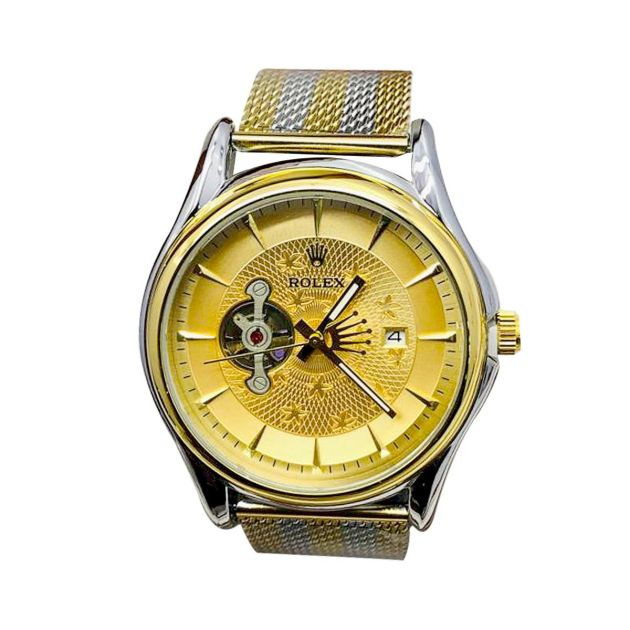 montre-pour-homme--bracelet-inoxydable-en-maille