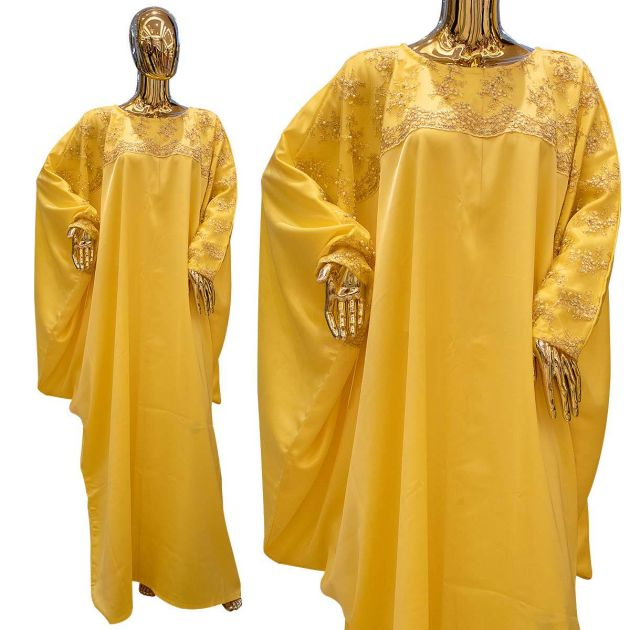 robe-longue-en-soie-à-manche-longue---el-dabo