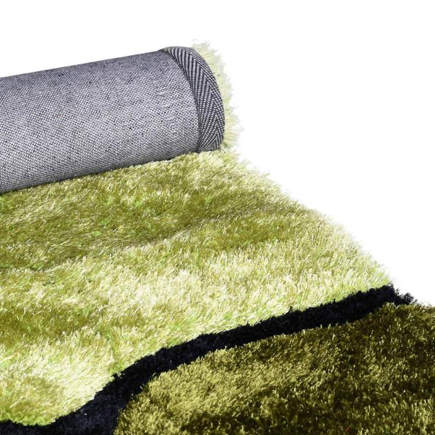 tapis-en-coton-à-imprimés-multicolore---china-shaggy---poils-doux