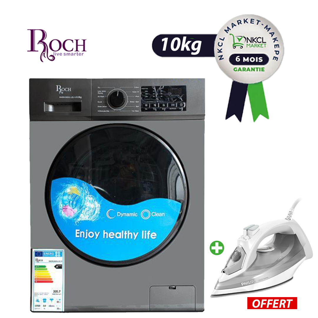 pack-machine-à-laver-automatique-roch-10kg-–-rwm-10fl-+-fer-a-repasser-06-mois-de-garantie