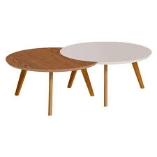 table-centrale-luna-round-en-bois-massif-avec-pattes-–-60375