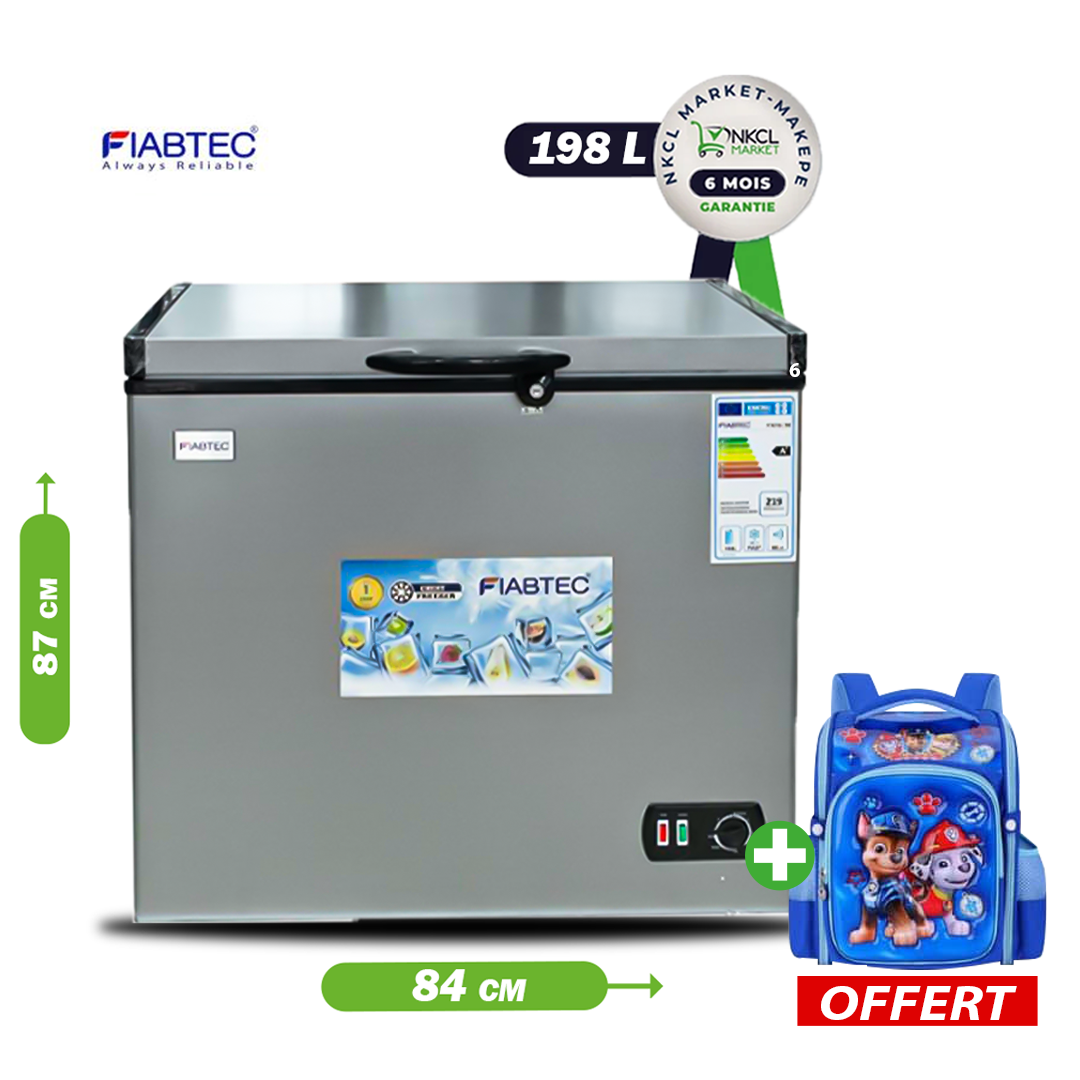 congélateur-coffre---fiabtec---ftcfq-198---198-litres---classe-Éco-a+---gris-+-un-sac-a-dos-offert---garantie-6-mois