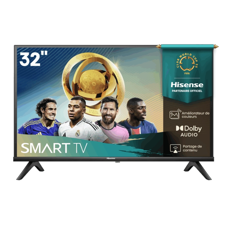 tv-hisense---32-pouces---smart---séries-a4k---hd-ready--06-mois-de-garantie