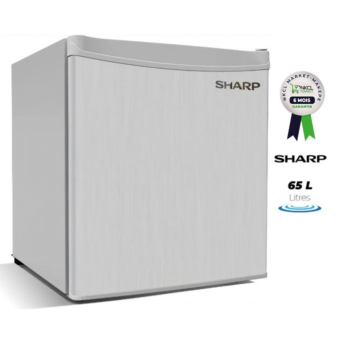mini-réfrigérateur-sharp---sj-k75x-sl2---65-litres---a+---gris---pour-bureau-ou-hôtel-6-mois-de-garantie--6-mois-de-garantie