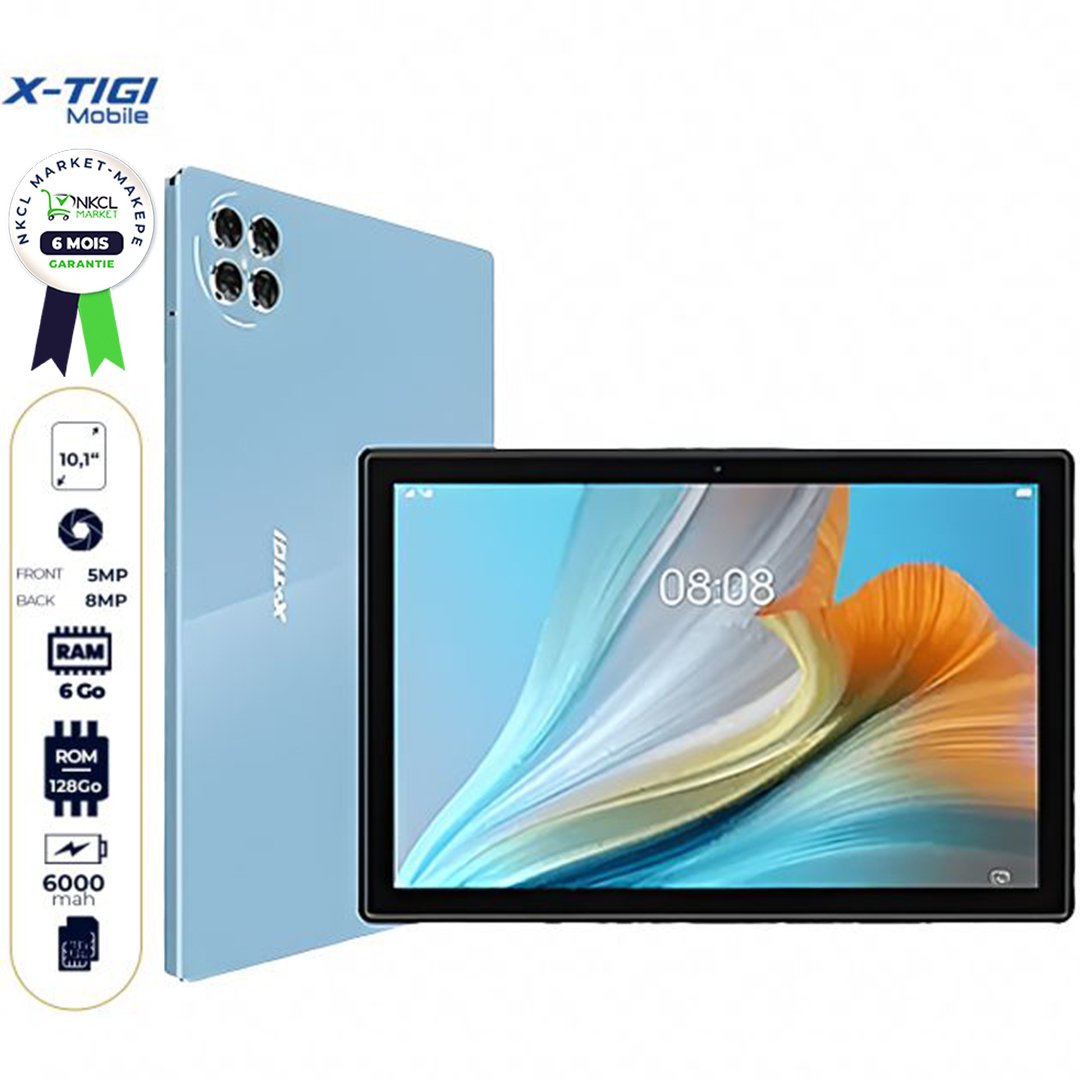 tablette-x-tigi-hope-12-pro-–-128-go-–-6-go-ram-–-10.1"-–-android-9-–-6000mah-–-garantie-6-mois