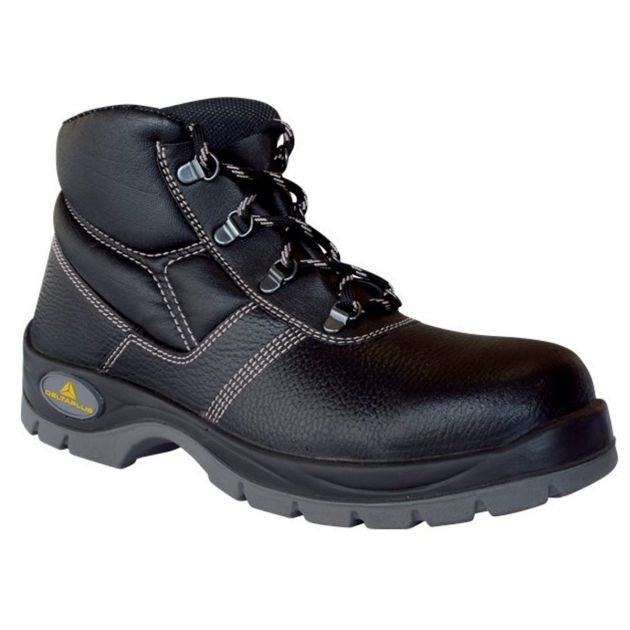 chaussures-de-sécurité-hautes-delta-plus-en-cuir---croupon-pigmenté---noires