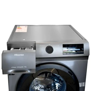 machine-à-laver-automatique---8kg---hisense-stream-inverter---wfqp8014evmt---argent---garantie-6-mois