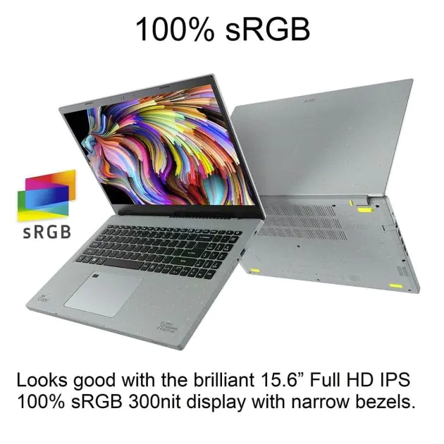 laptop-acer-aspire-vero---Écran-fhd-15,6"---intel-core-i5-1155g7---8-go-ram*256-go-ssd