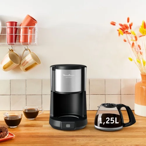 cafetière-moulinex--fg151825---subito-mini---argent---garantie-06-mois