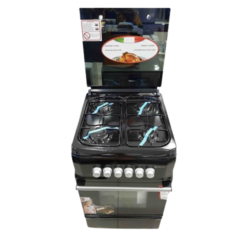 cuisinière-avec-four-delta-50x60---noire-6-mois-garantie