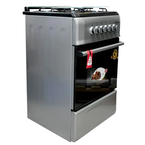 cuisinière-delta-classic---4-feux-60-x-60---gris---garantit-6-mois