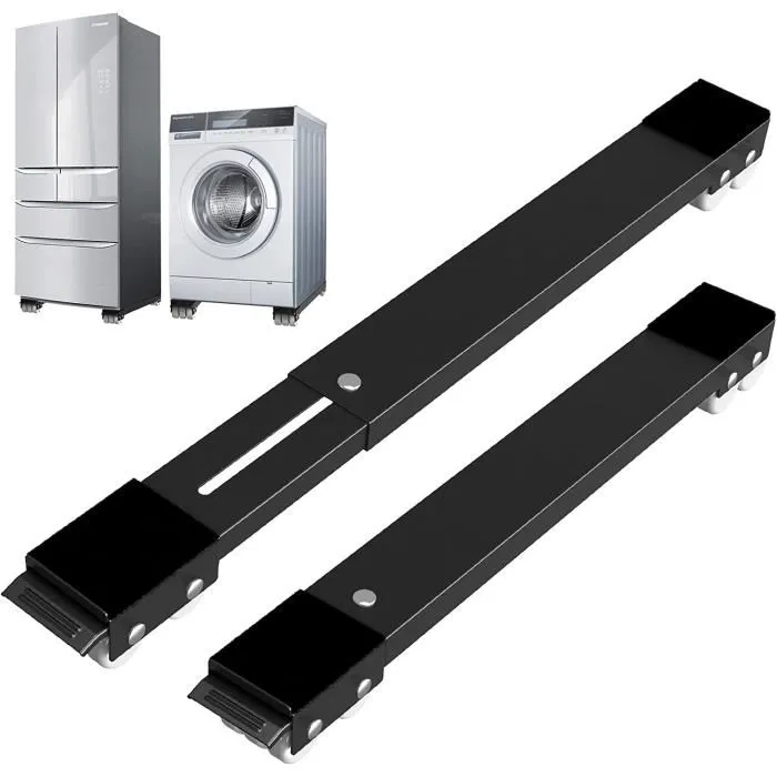 support-à-roulettes-pour-machine-à-laver,-appareil-lourd,-blanc,-50-75cm,-300kg,-lave-vaisselle,-sèche-linge
