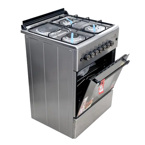 cuisinière-eurolux--inox-simple--3-feux(-1-plaque-electrique-inox)-----60-*-60---gris---06-mois