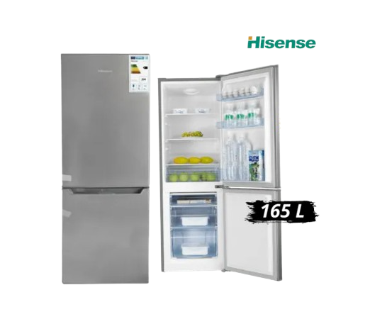 hisense-réfrigérateur-double-battant-165l-17kwh-mois---rd-23---gris---6mois-garantit