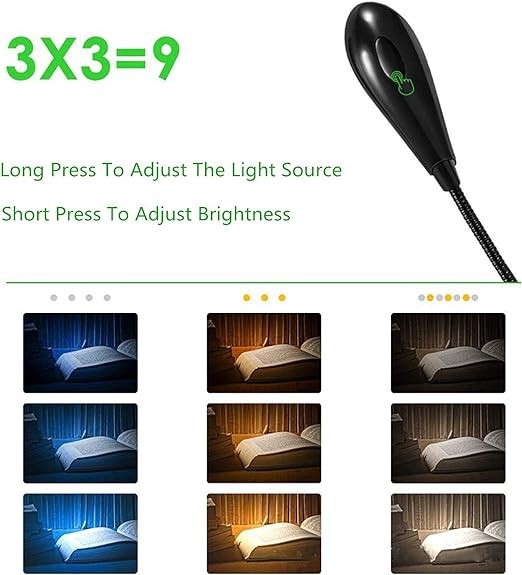 lampe-de-pupitre-pupitre-lumière-usb-liseuse-clip-on-piano-lumière-grand-for-piano-orchestre-dj-&-craft-pour-piano-joueur-(couleur-:-black,-size-:-one-size)