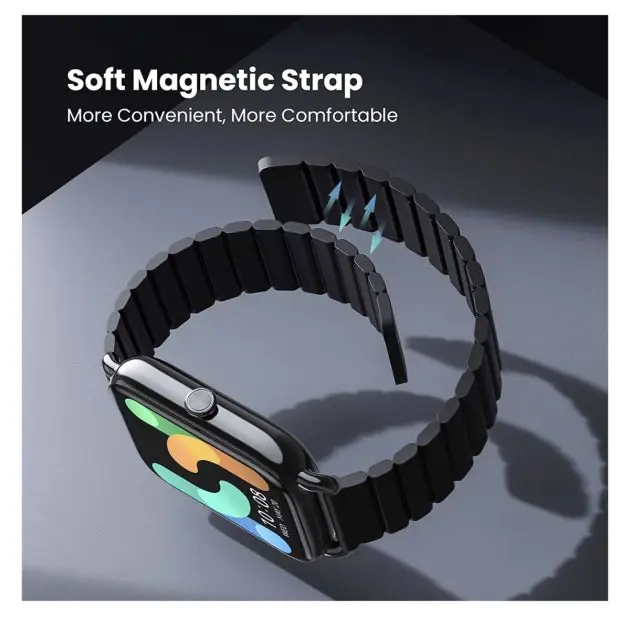 montre-connectée---haylou-rs4-plus---bluetooth-v5.1---environ-10-jours---1.78"---105-modes-sportifs---bracelet-magnétique---capteur-de-fréquence-cardiaque--06-mois
