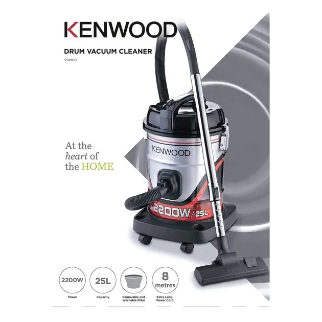 aspirateur-à-tambour---kenwood---vdm60.000br---2200w---25l