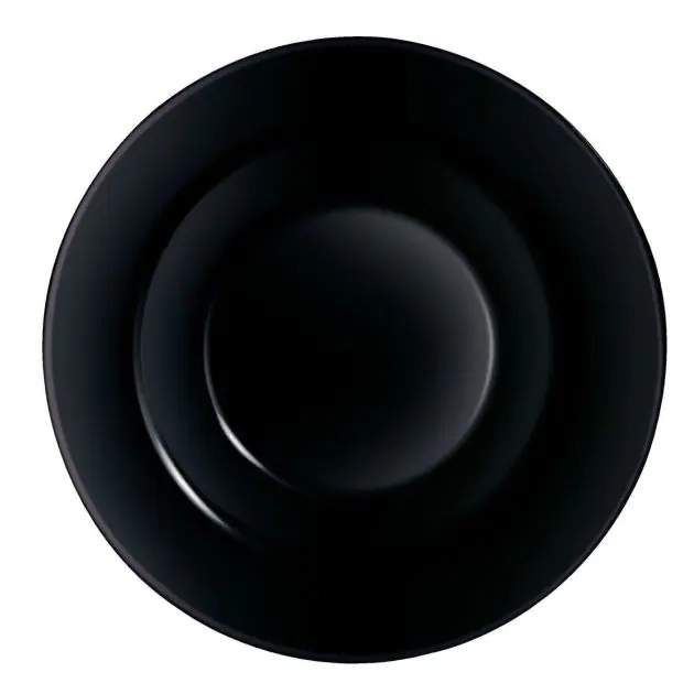 lot-d'assiette-à-pâtes-creuses---6-pièces---28,5cm---luminarc---noir