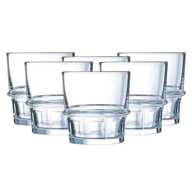 ensemble-de-verre-à-eau-et-cocktail-ultra-resistant---6pieces---luminarc-emparial---25cl
