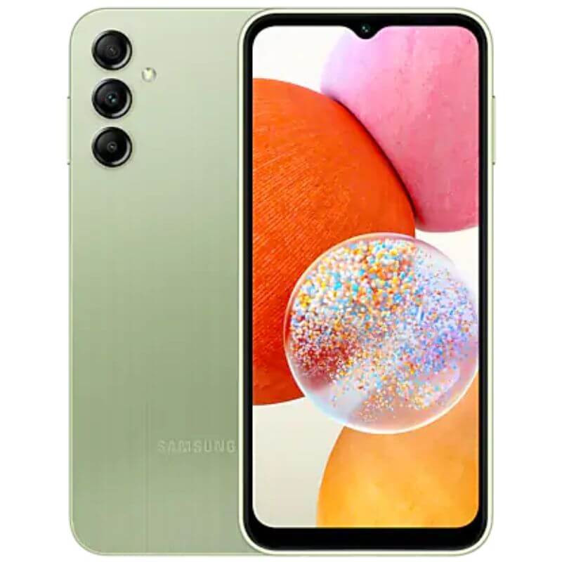 samsung-galaxy-a14-4g---128-go---4go-ram---6.6"---5000mah---dual-nano-sim---50mp+5mp+2mp---13mp---24-mois