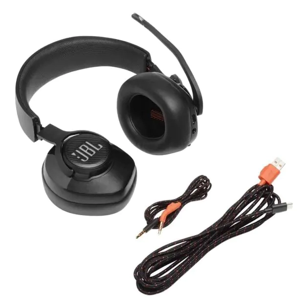 casque-de-jeu-circum-auriculaire---jbl-quantum-400---microphone-à-perche-rabattable-avec-mise-au-point-vocale---son-surround-réaliste---compatible-pc-et-consoles
