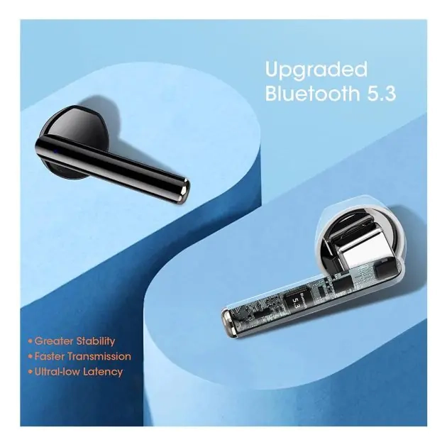ecouteurs-sans-fil---blackview-airbuds-6---bluetooth-5.3---contrôle-tactile---ipx7---6-mois-de-garantie