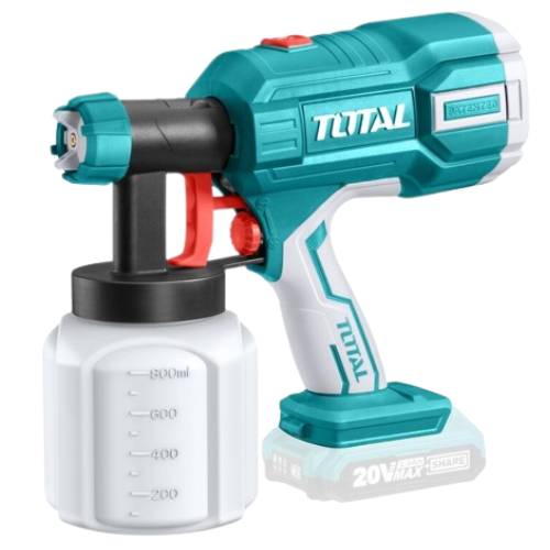 pulvérisateur-de-peinture-sans-fil-au-lithium---total---20v---06-mois-de-garantie