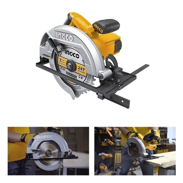 scie-circulaire-ingco-cs18568---185-mm---1600w---garantie-6-mois