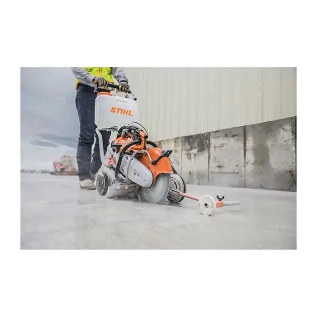 découpeuse-thermique-stihl-ts-420---pour-disques-Ø-350-+-disque-résine-pierre---3.2-kw---6-mois