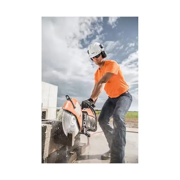 découpeuse-thermique-stihl-ts-420---pour-disques-Ø-350-+-disque-résine-pierre---3.2-kw---6-mois