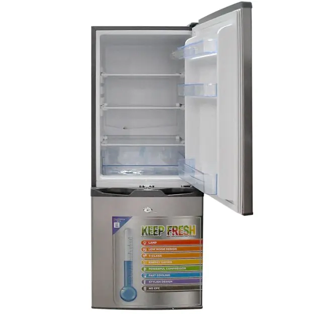 réfrigérateur-oscar-combiné--170-litres-–-osc-r170ss-c--gris-–-garantie-6-mois
