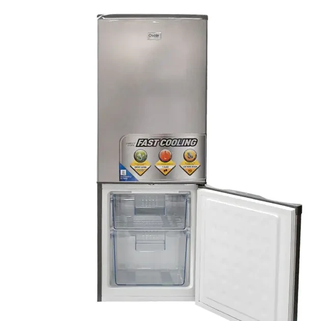Réfrigérateur Oscar Combiné- 136 Litres – OSC-R170S C- Gris – Garantie 6  Mois