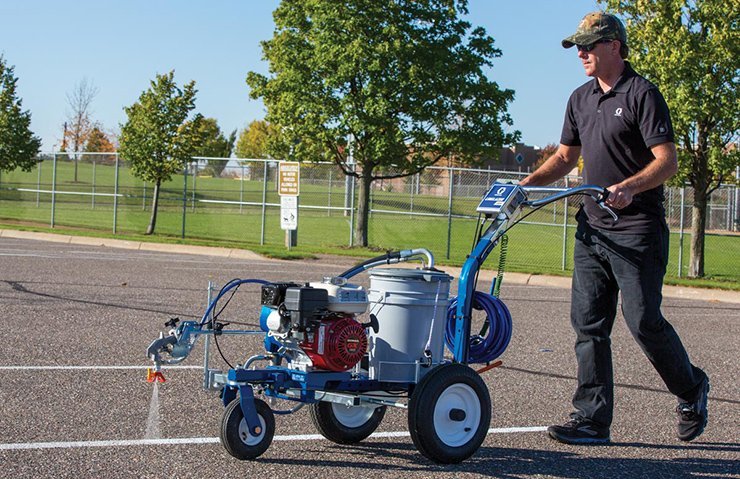 traceur-de-lignes-graco-3400---gas-airless-line-striper---1-pistolet-manuel---6-mois